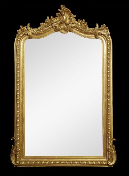 Louis XVI Style Giltwood Wall Mirror