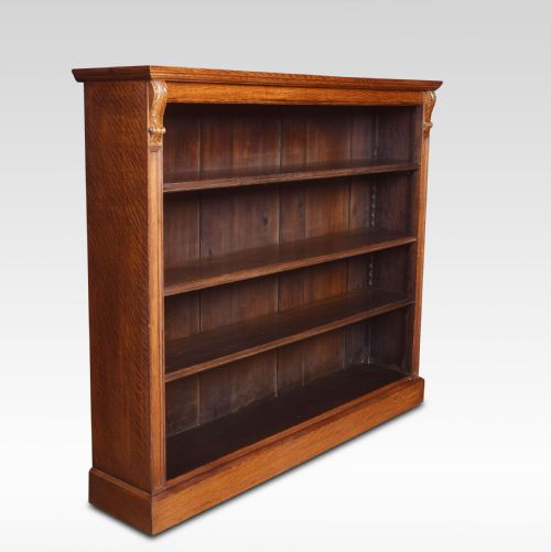 Oak Open Bookcase