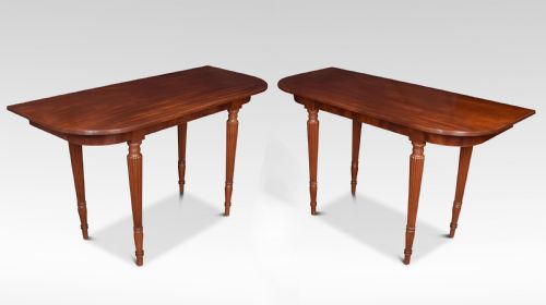 Pair of Mahogany Hall Tables