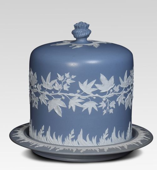 19th Century Dudson Stoneware Cheese Dome