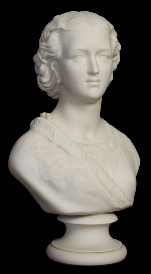 Parian Bust of Queen Victoria