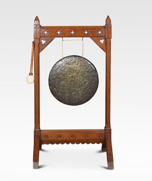Mid Victorian Gothic Revival Dinner Gong