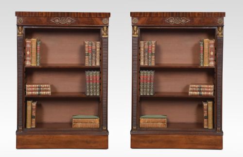 Pair of Empire Style Bookcases
