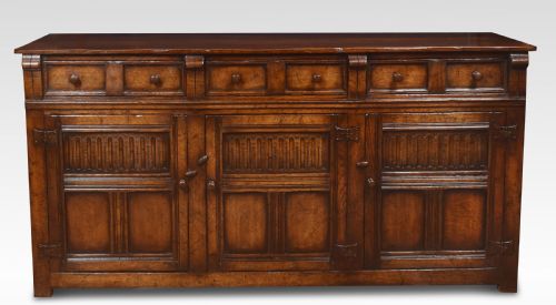 Jacobean Style Oak Dresser Base
