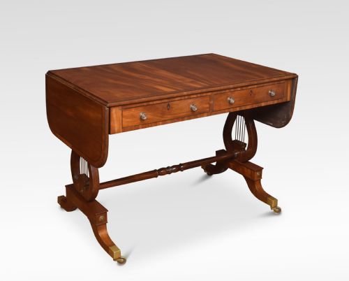 Mahogany Sofa Table