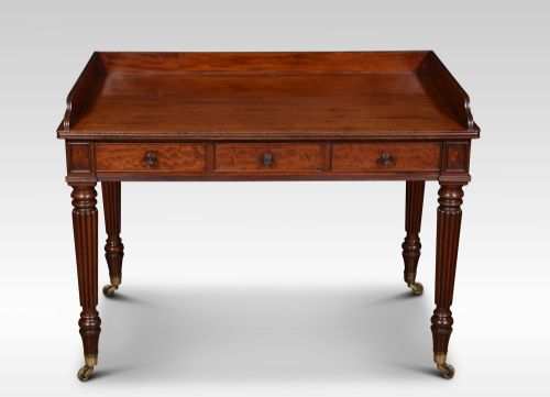 Regency Mahogany Side Table Attributed to Gillows