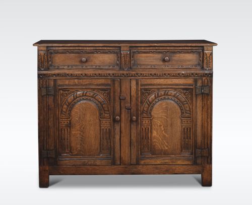 17th Century Style Oak Cupboard