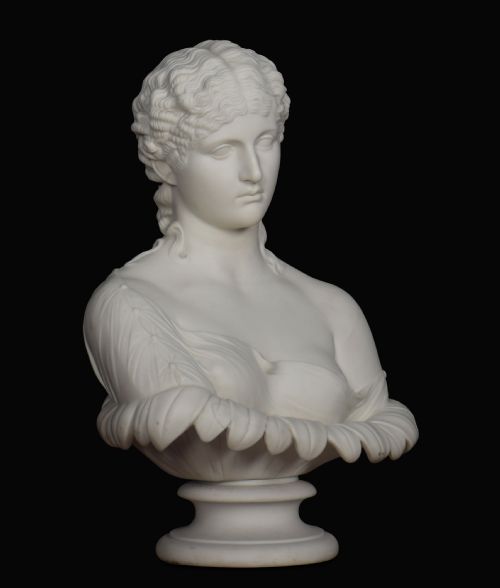 Copeland Parian Bust of a Female