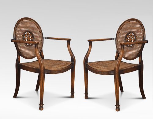 Pair of Bergere Armchairs