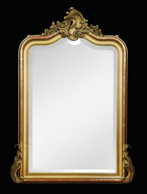 Louis XVI Style Giltwood Wall Mirror