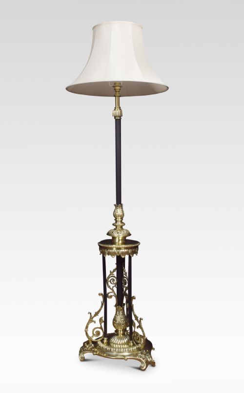 Brass Standard Lamp