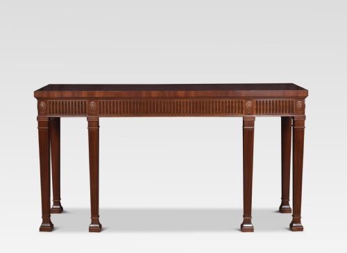 Mahogany Console Table