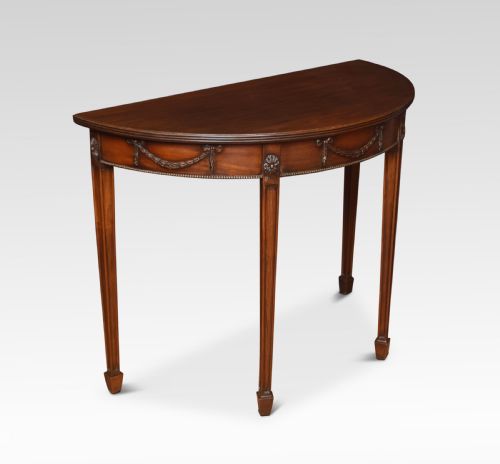Adam Revival Mahogany Hall Table