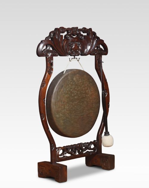 Chinese Carved Dinner Gong