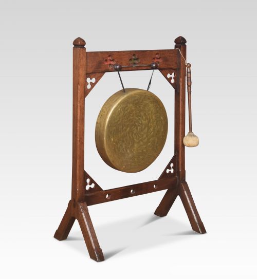 Mid Victorian Gothic Revival Dinner Gong