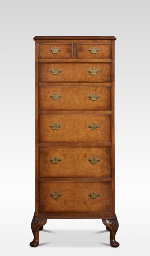 Walnut Tall Chest of Drawers
