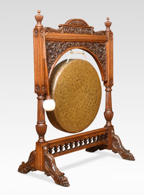 Walnut Framed Dinner Gong