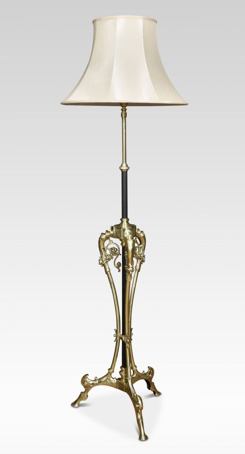 Brass Standard Lamp