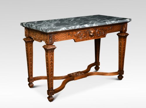 Walnut Console Table