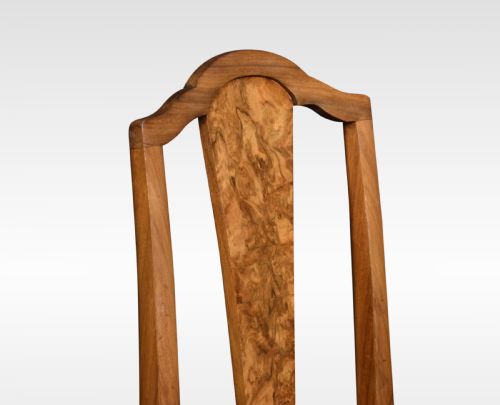 PAIR OF WALNUT SIDE CHAIRS - ADDITIONAL PHOTO 1