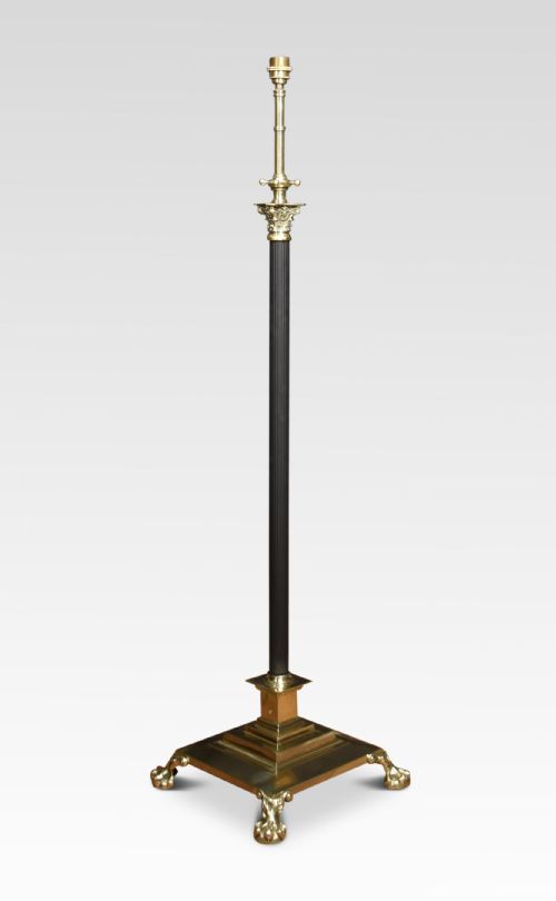 Brass Standard Lamp
