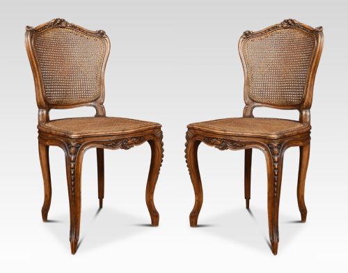 Pair of Louis XV Style Side Chairs