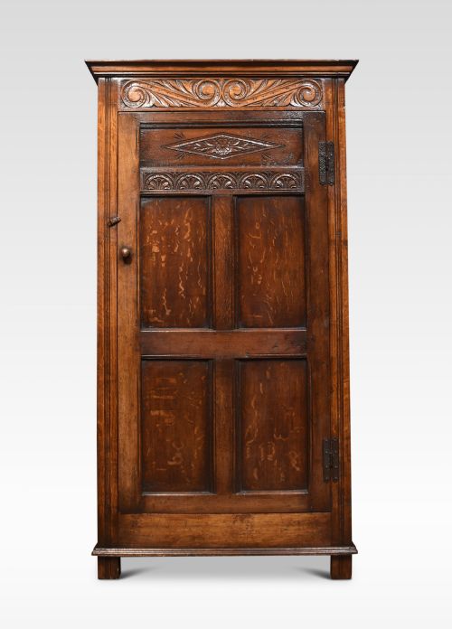 Carved Oak Hall Robe