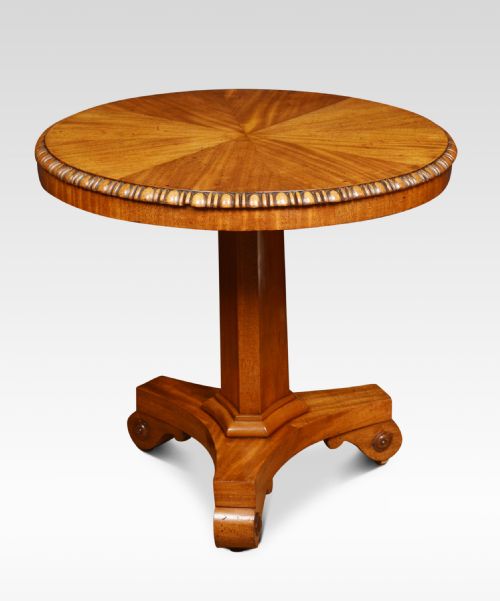 Mahogany Pedestal Table