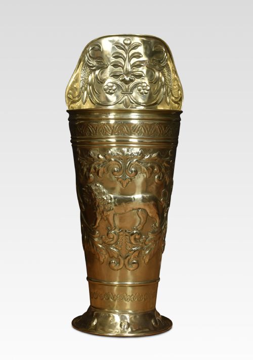 19th Century Brass Umbrella Stand