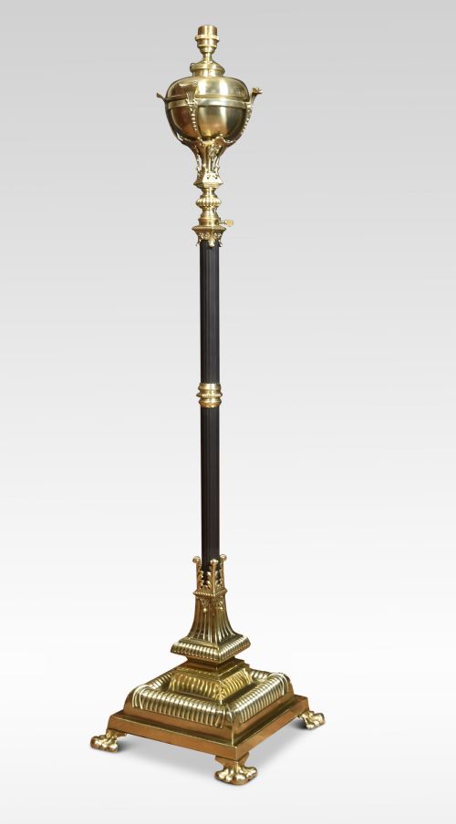 Brass Standard Lamp