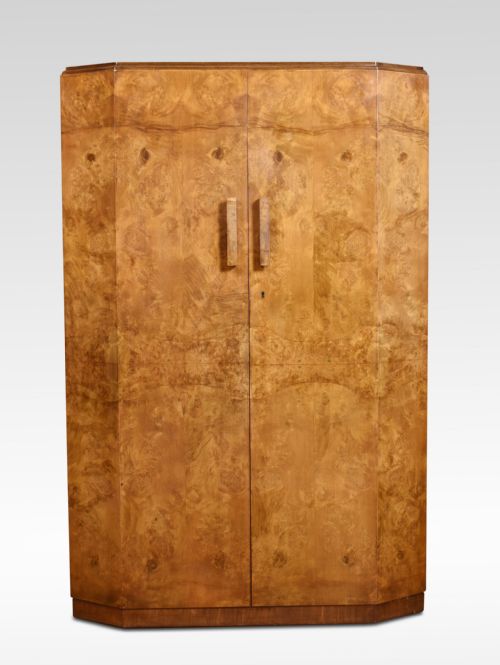 Art Deco Two Door Wardrobe
