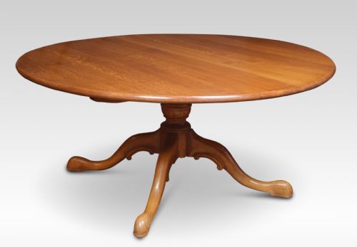 George III Style Oak Dining Table