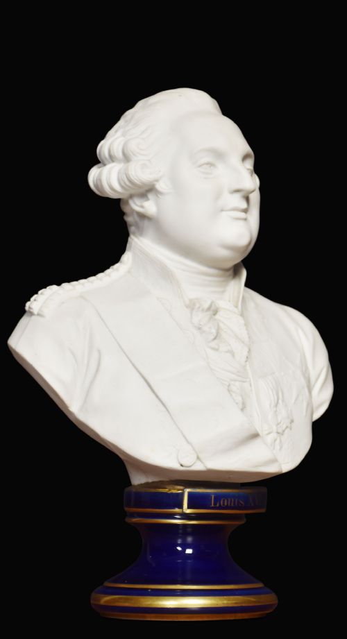 Parianware Bust of King Louis XVI
