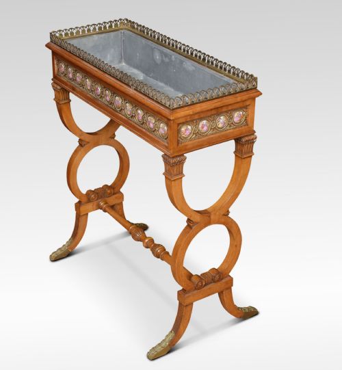 Walnut Jardiniere