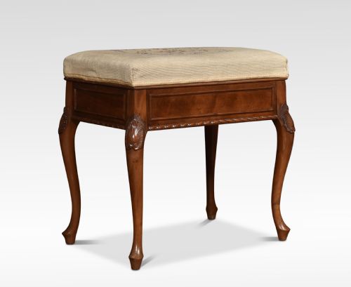 Mahogany Piano Stool