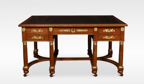 19th Century Mahogany Empire Style Desk