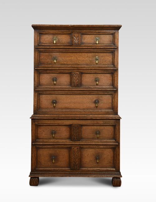Jacobean Style Chest on Chest