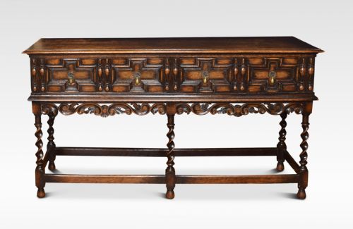 Oak Sideboard of Jacobean Design