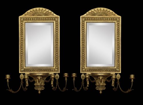 Pair of Girandole Mirrors