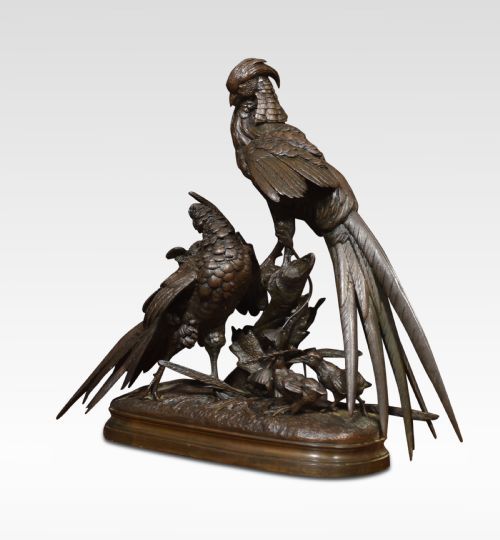 Ferdinand Pautrot Bronze Sculpture