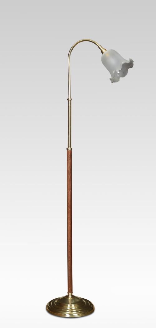 Brass Standard Reading Lamp