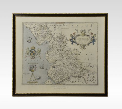 MAP OF LANCASHIRE