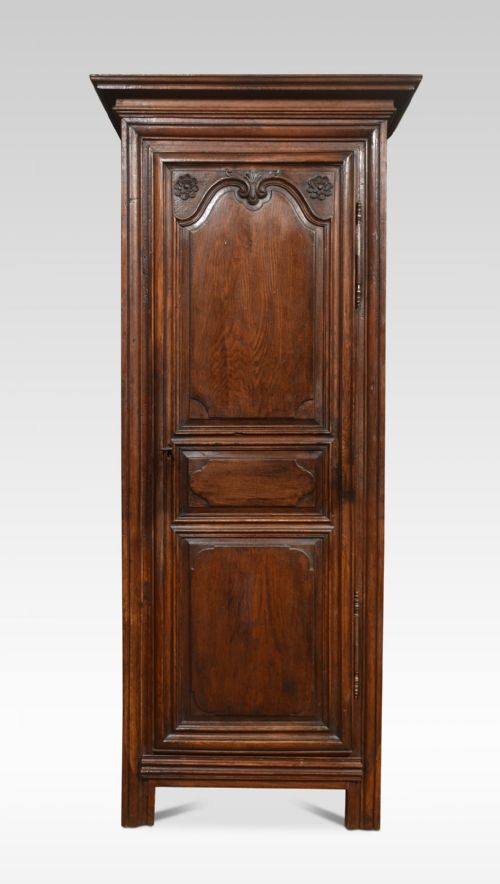 19th Century Country French Bonnetiere Petite Armoire