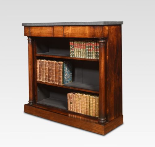 Regency Rosewood Open Bookcase