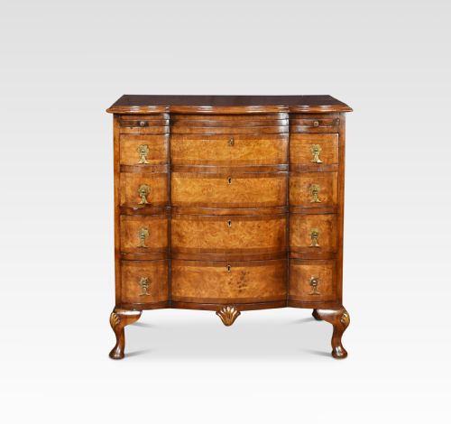 Figured Walnut Chest of Drawers