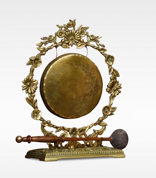Brass Table Gong