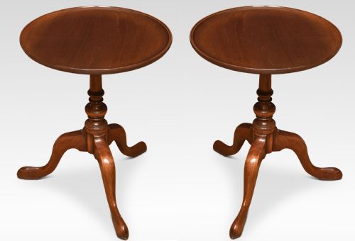 Pair of Mahogany Side Tables