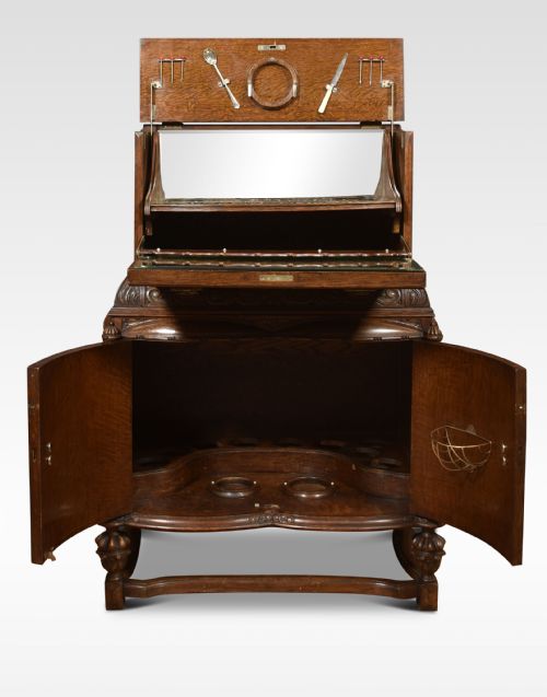 Oak Cocktail Cabinet