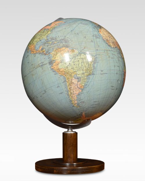 Large Columbus Terrestrial Globe