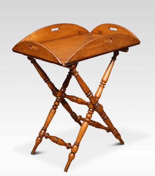 Oak Butler’s Tray on Stand